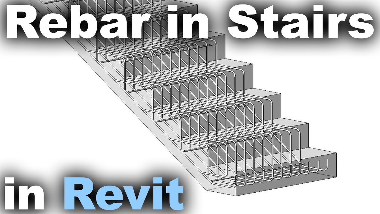 Rebar in Stairs in Revit Tutorial - Dezign Ark