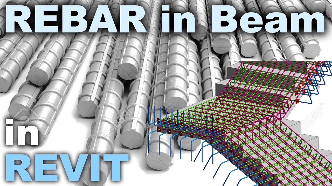 Reinforsing a Beam with Rebar in Revit Tutorial Dezign Ark