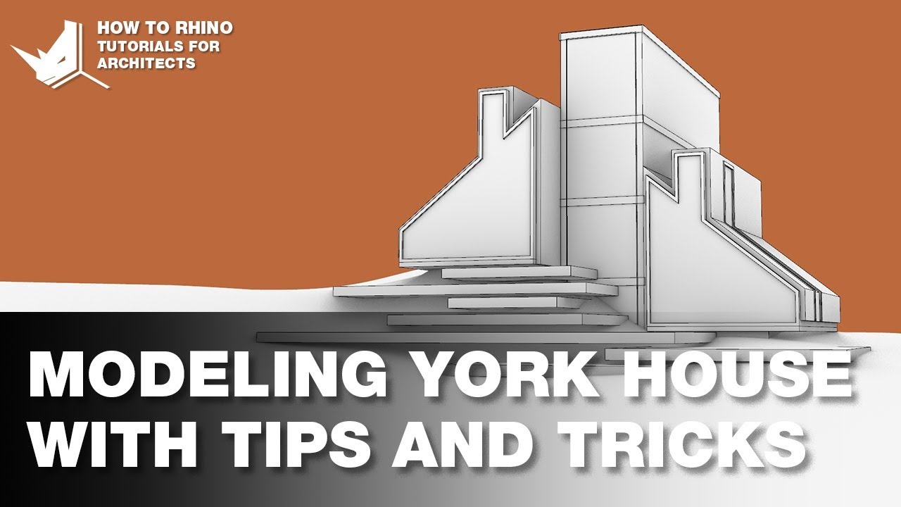 Rhino Architecture Modeling York House with Tips and Tricks Dezign Ark