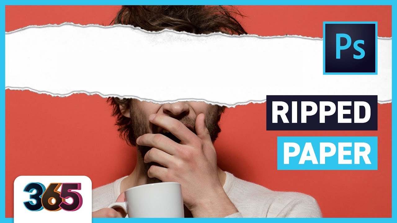 Ripped Paper in CC tips & timelapse 30/365 Days of