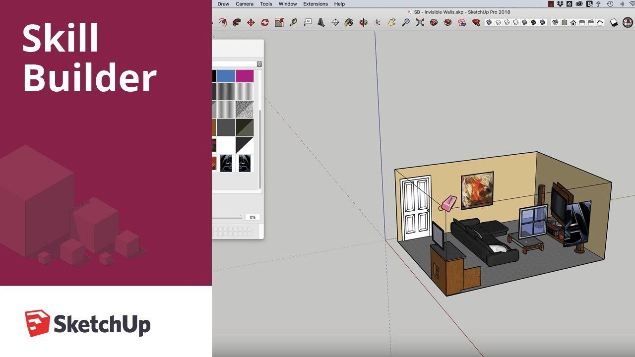 Скетчап стайл билдер. Style Builder Sketchup. Style Builder.