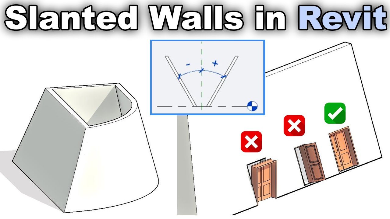 Tips And Tricks For Slanted Walls In Revit Tutorial Dezign Ark