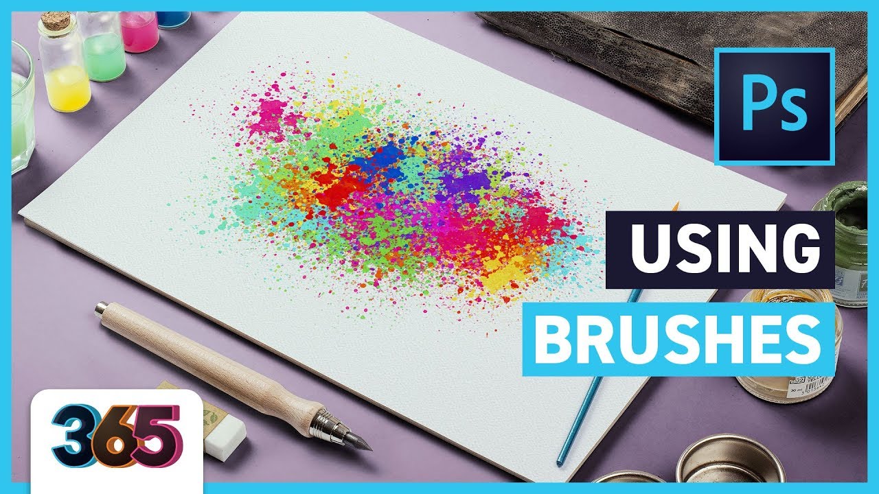 🖌 Using Brushes CC Tutorial 111/365 Dezign Ark