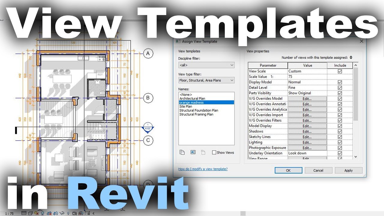 Setting Up View Templates In Revit Design Talk