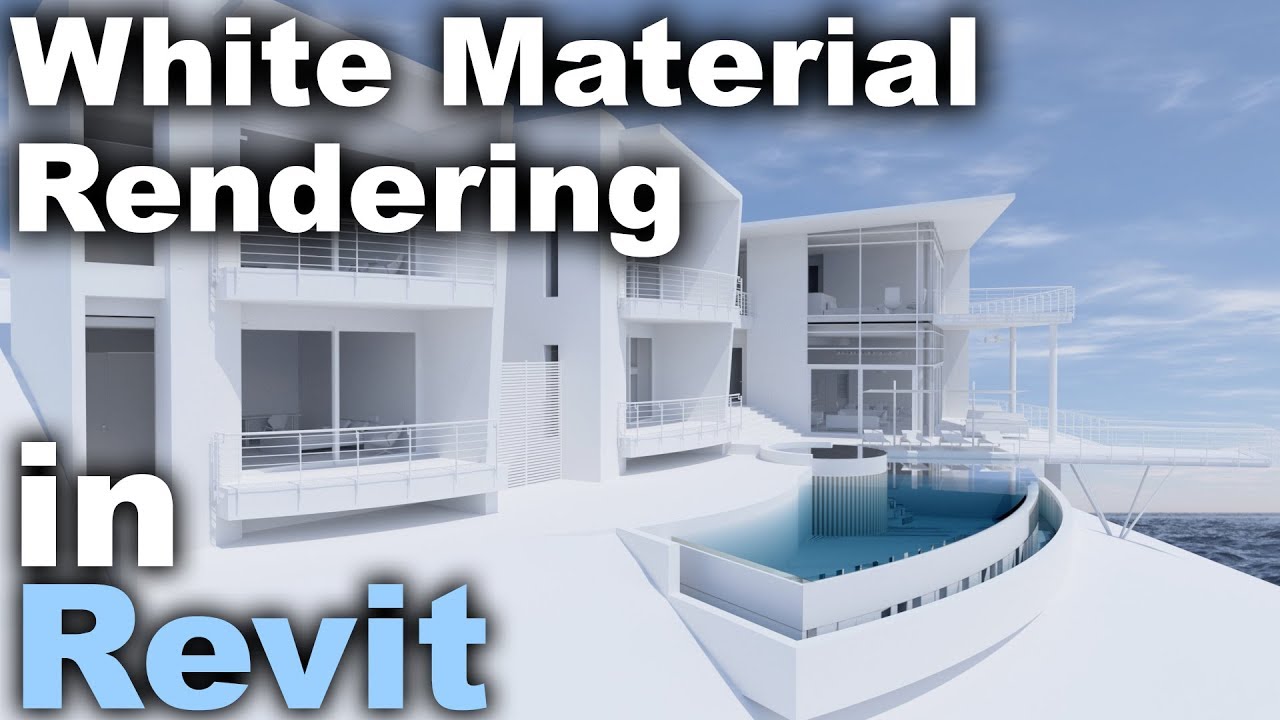 White Material Rendering in Revit Tutorial - Dezign Ark