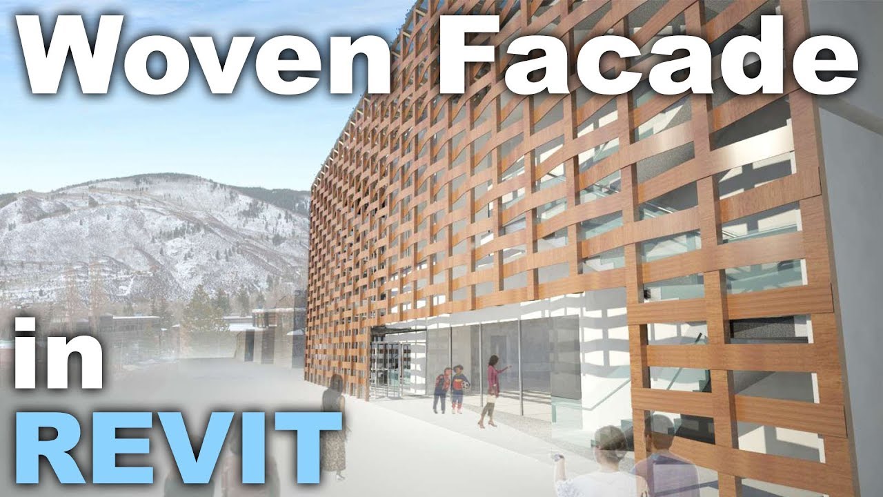 Woven Facade In Revit Tutorial Dezign Ark