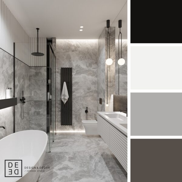 DE&DE – Eclecticism in Saint-Petersburg – Bathroom 3