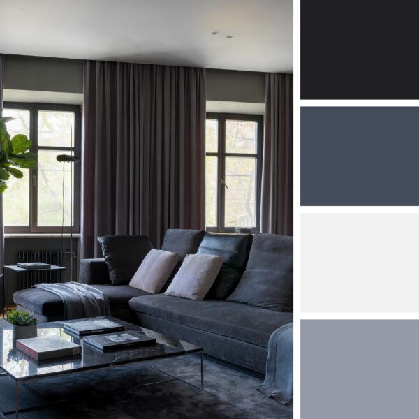Graphite Apartment – Living Room