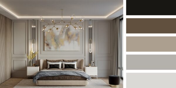 Luxury Apartment in Baisanat – Bedroom