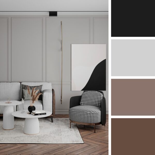 Modern Classic Studio – Living Room