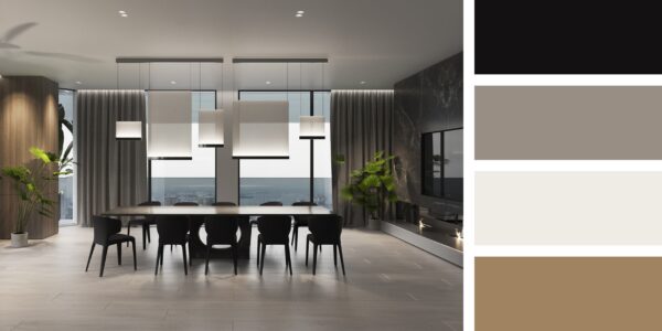 Monolith Apartment – Dining Room