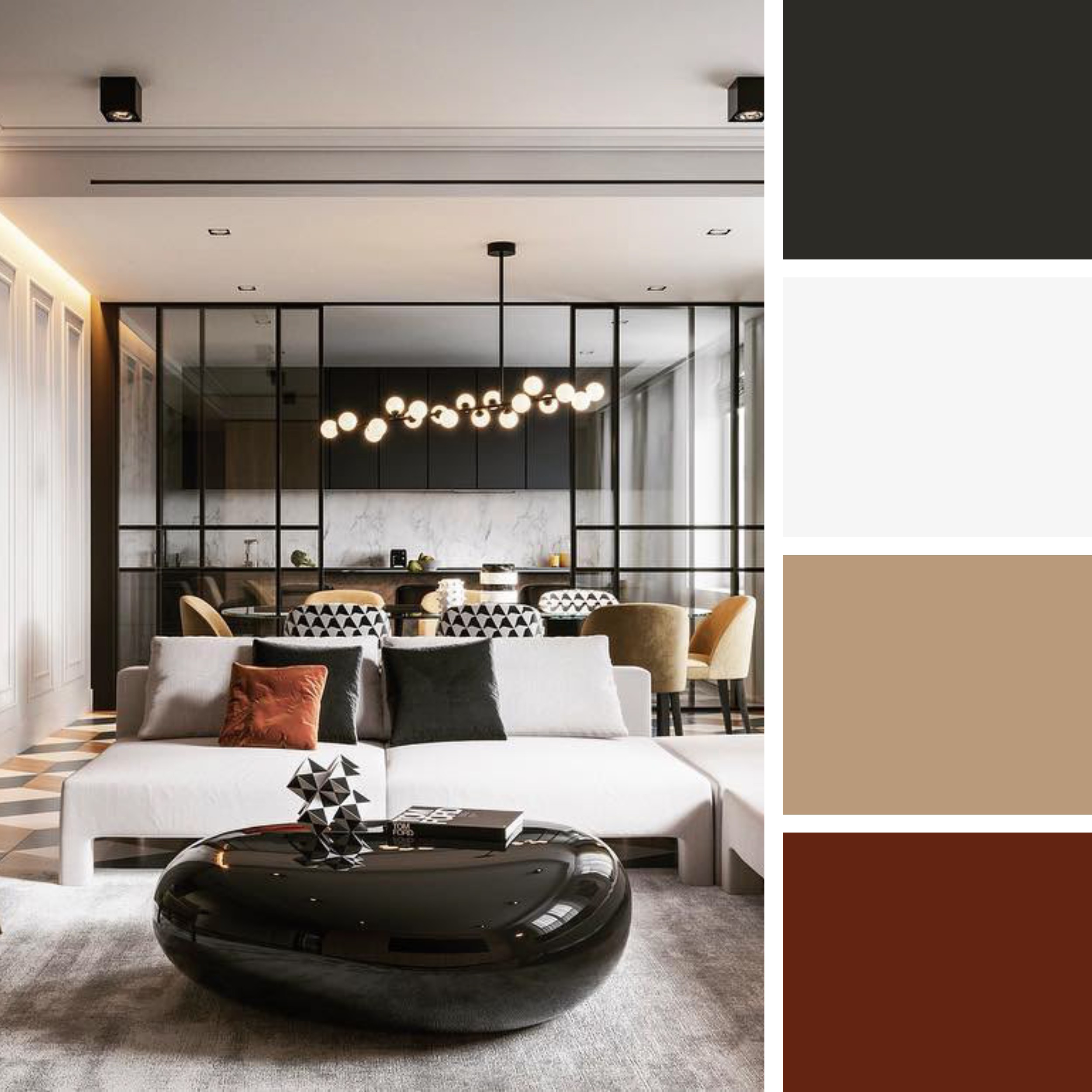 Type 36 Apartment – Living Room