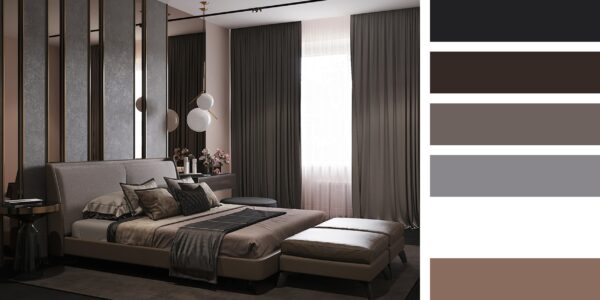 Bedroom in Contemporary Style
