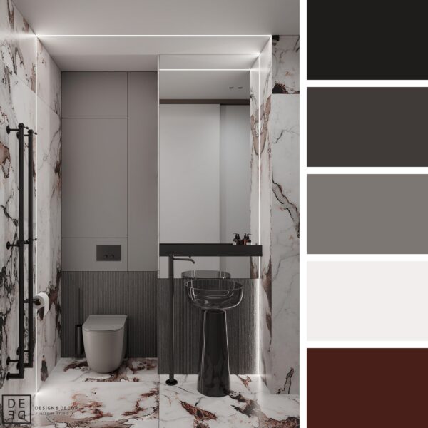 DE&DE/Contemporary style in Moscow – Bathroom 2
