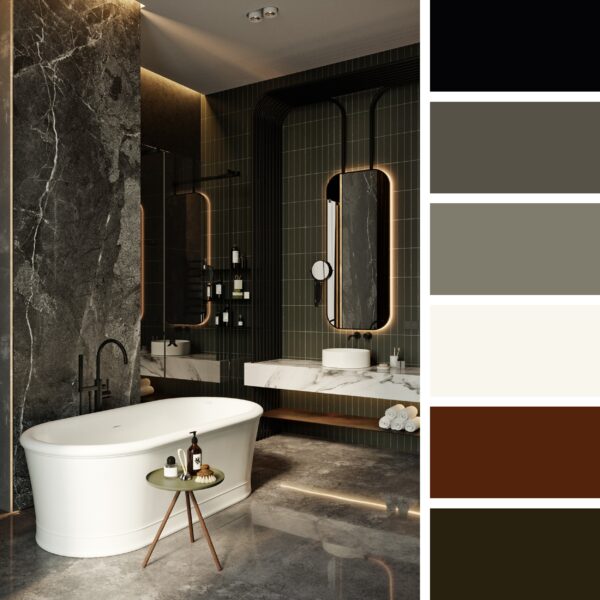 Tol’ko / “Oko” Luxurious Apartment – Bathroom