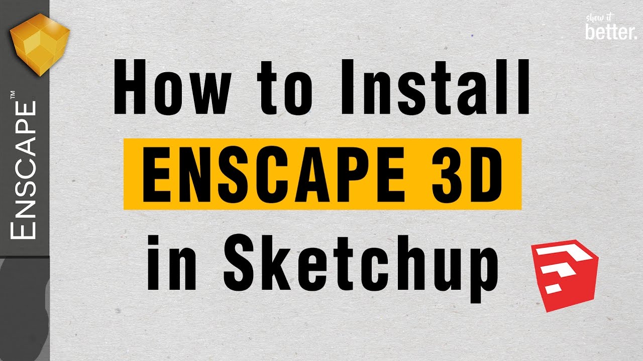 How to Install Enscape 3d for Sketchup and Fix Common Issues Dezign Ark