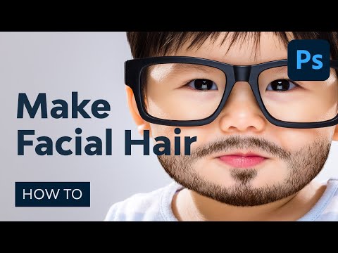How to Make Facial Hair in Photoshop - Dezign Ark