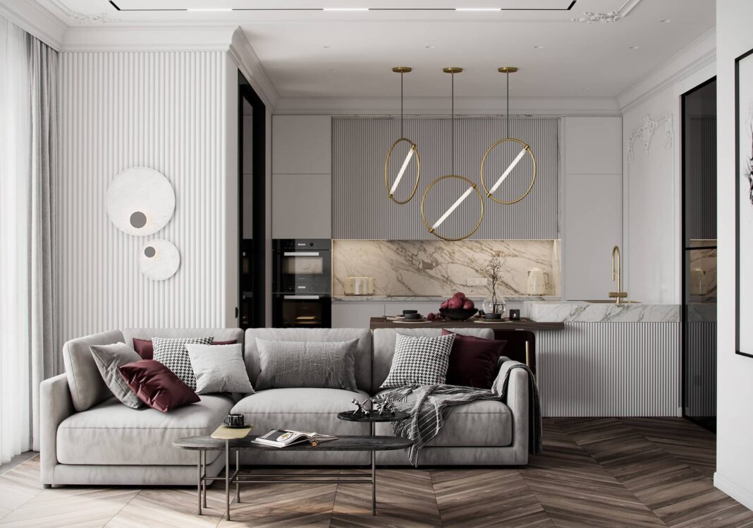 Apartment in Moscow ZHK "Discovery" - Dezign Ark