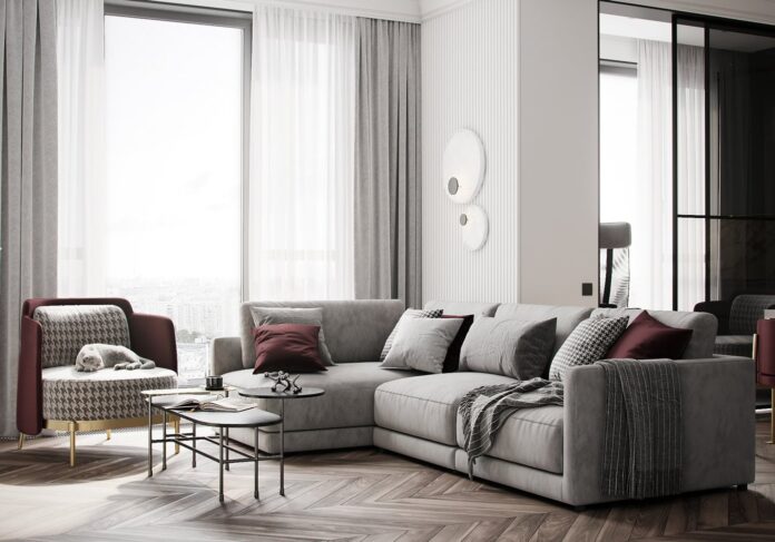 Apartment in Moscow ZHK "Discovery" - Dezign Ark