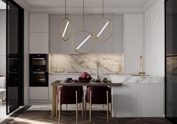 Apartment in Moscow ZHK "Discovery" - Dezign Ark