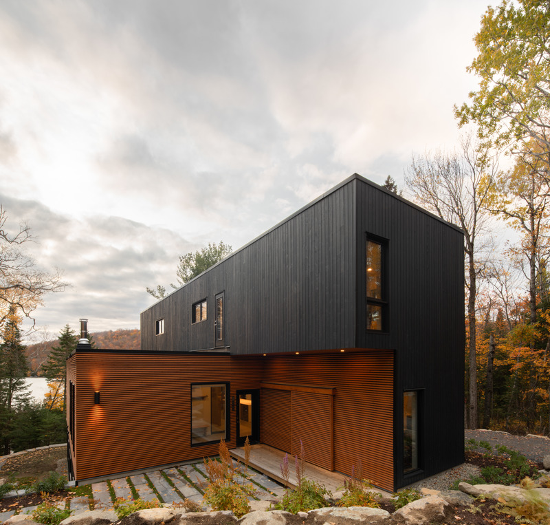 Press kit | 1132-03 - Press release | Prefabricated Country Home Set to be Certified LEED Gold - Figurr - Residential Architecture - Photo credit: David Boyer