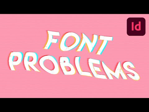 Troubleshooting Font Problems in Adobe InDesign - Dezign Ark