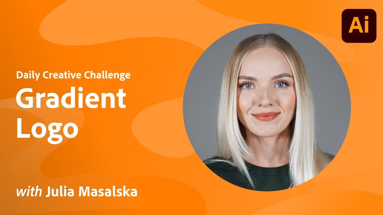 Illustrator Daily Creative Challenge Gradient Logo Dezign Ark