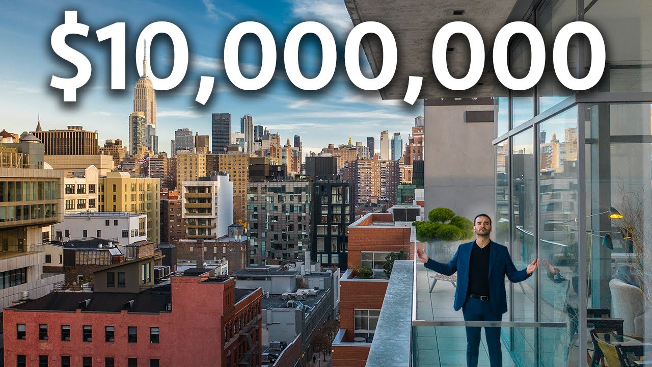 INSIDE a $10,000,000 NYC Penthouse with INCREDIBLE VIEWS - Dezign Ark