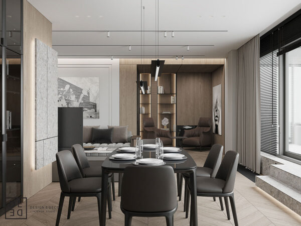 DE&DE/Minimalist Apartment with Terrace - Dezign Ark