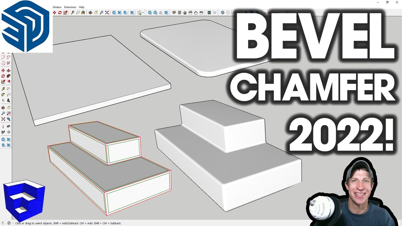 The BEST Bevel and Chamfer Tool for SketchUp in 2022! Dezign Ark