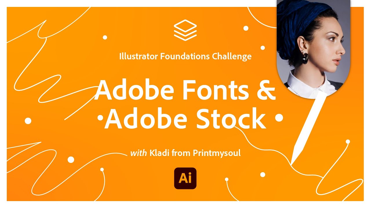 Adobe Fonts Adobe Stock Illustrator Foundations Challenge Dezign Ark