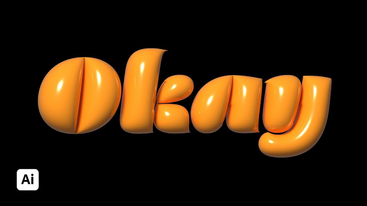 Easy Inflated 3d Text Effect Dezign Ark