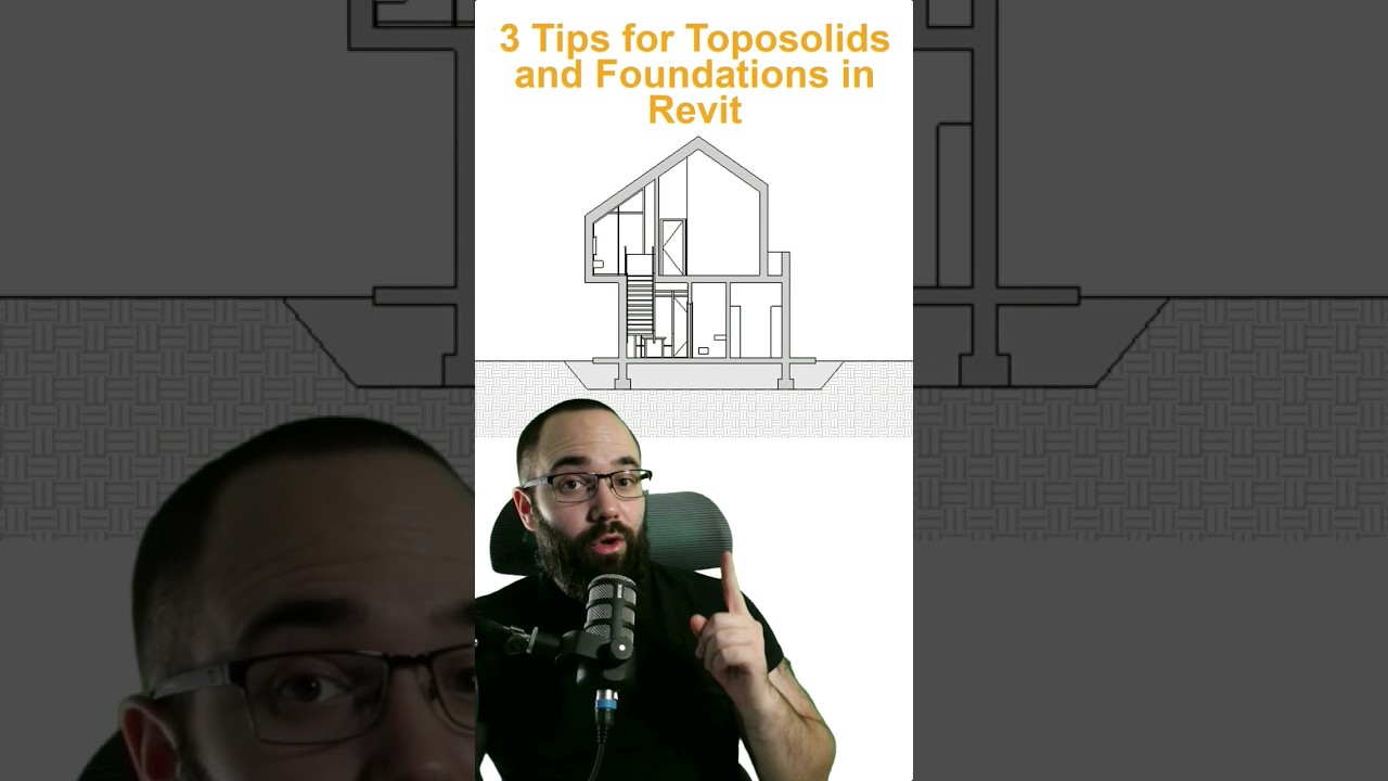 Toposolids Foundation In Revit Revittutorial Architecture Dezign Ark