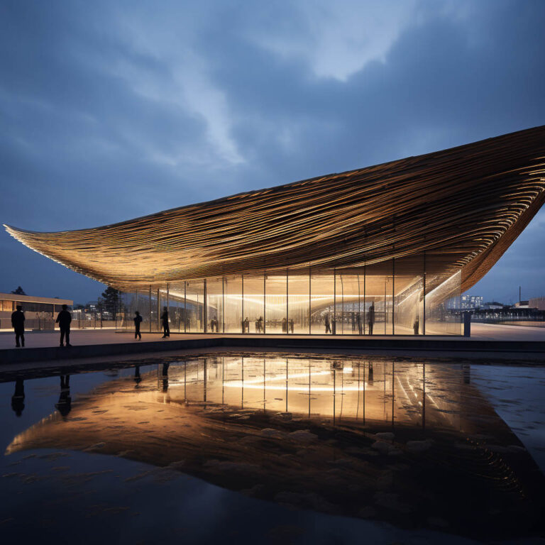 Steel and Glass building Concept 999 - Dezign Ark