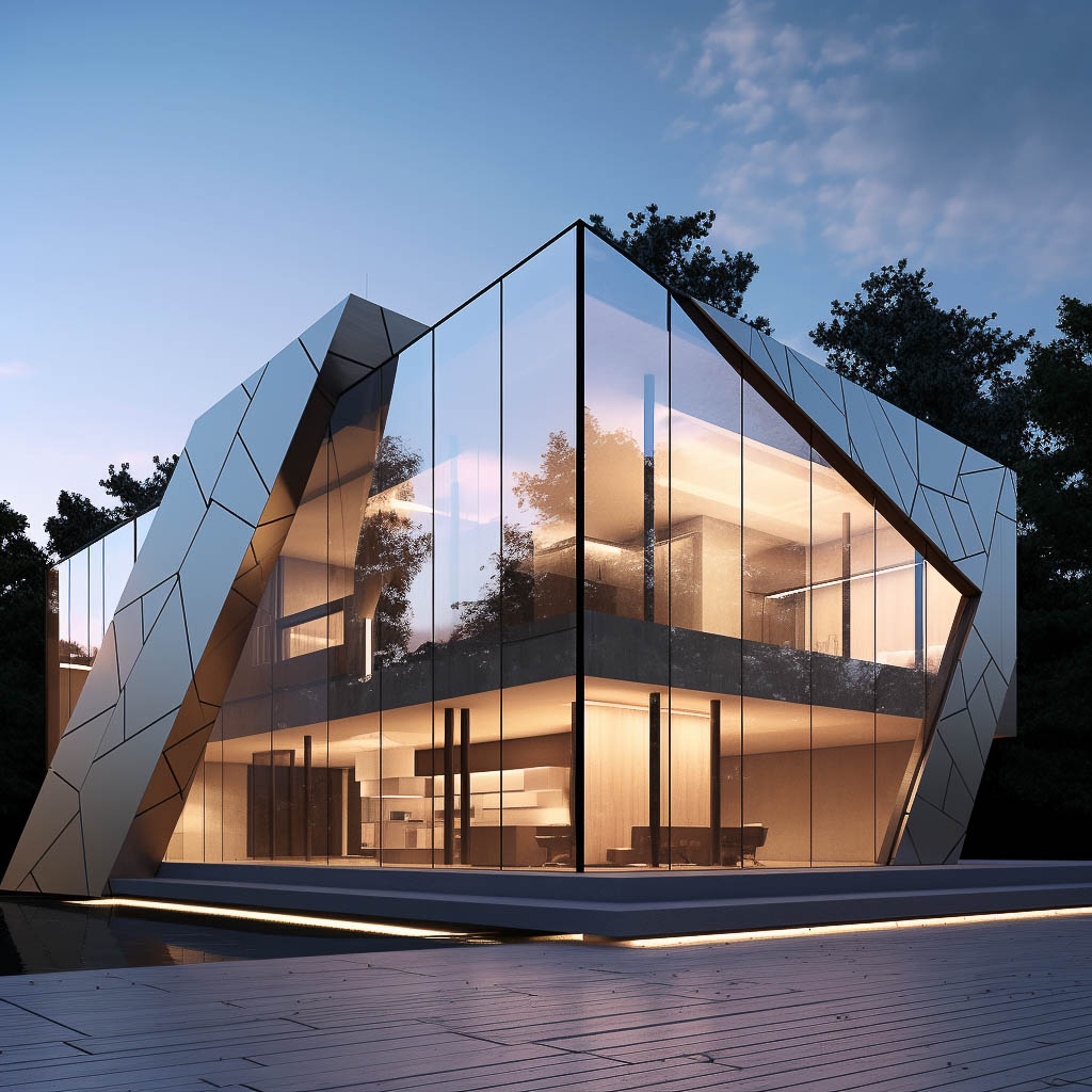 Picture of Steel and Glass building Concept 719 - Dezign Ark