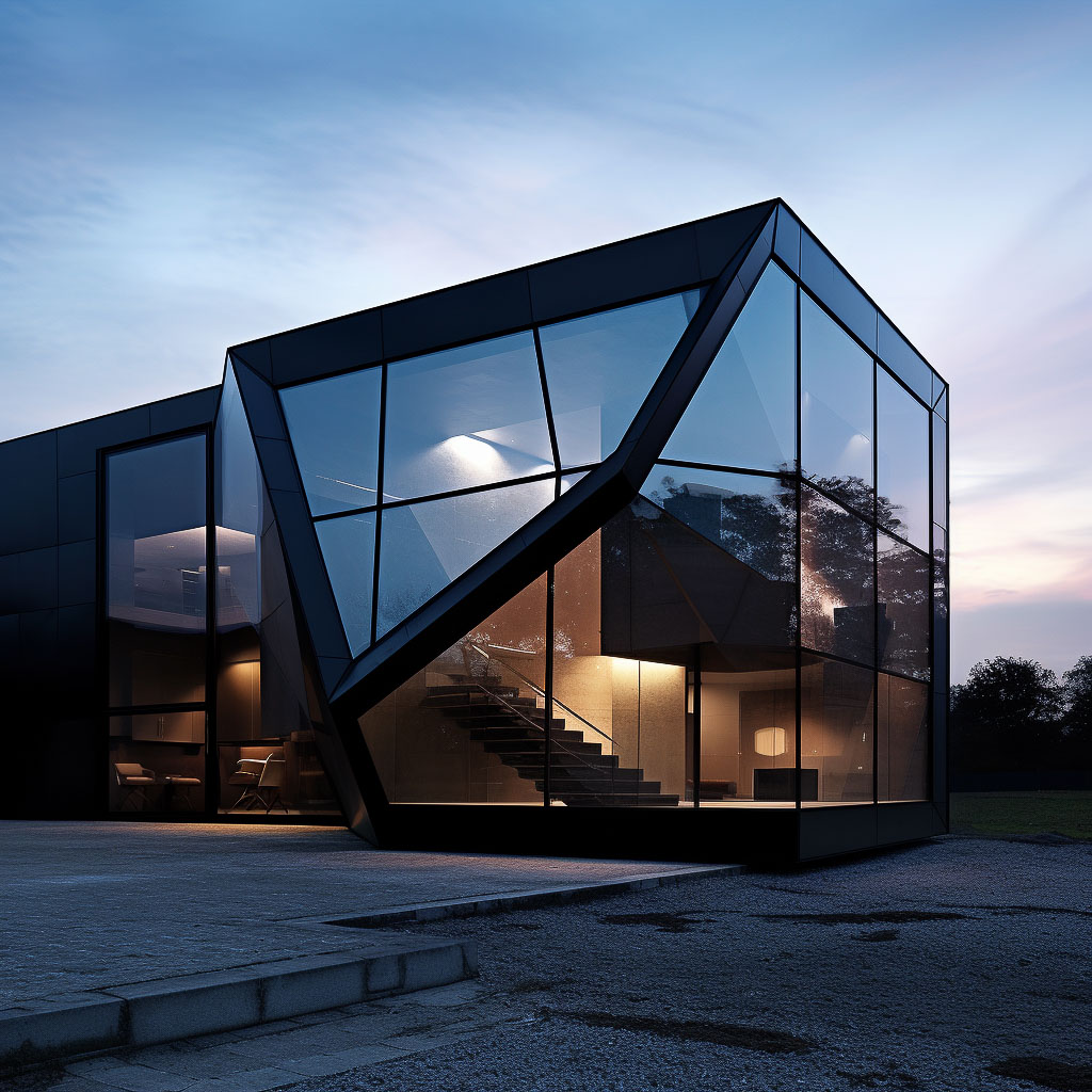 Steel and Glass building Concept 763 - Dezign Ark