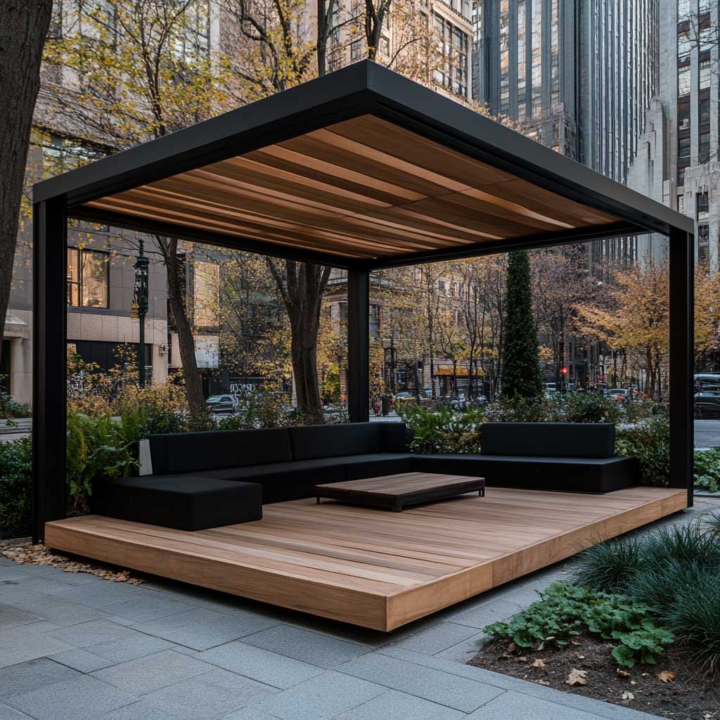Outdoor Seating Concept 1401 - Dezign Ark