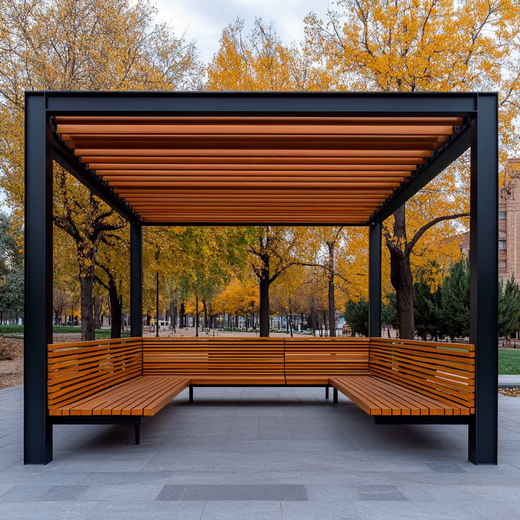 Outdoor Seating Concept 1754 - Dezign Ark