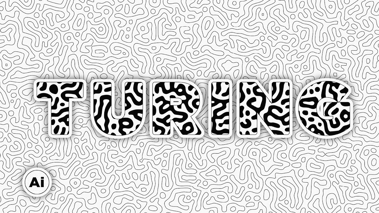 Turing Pattern Adobe Illustrator Dezign Ark