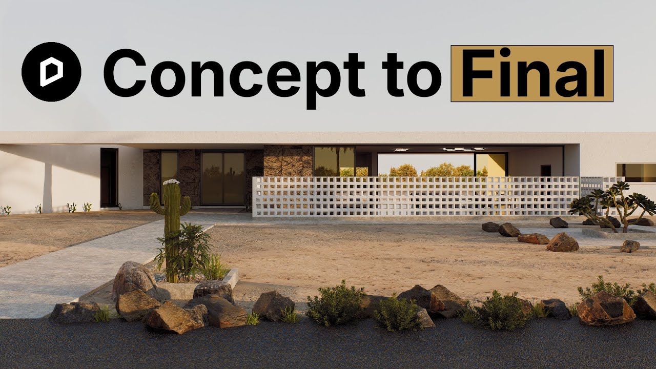 Render Ark How I Go From Concept to Final Render Using D5 Render 3.0 - Dezign Ark