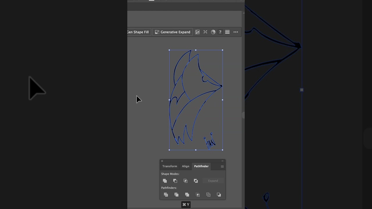 Drawing to Vector using Image Trace in Adobe Illustrator! # ...
