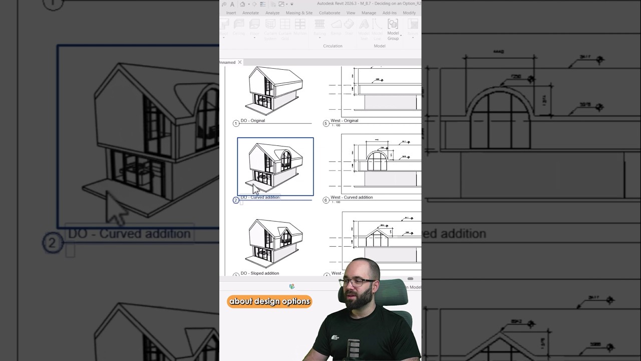 Design Options in #revit - Dezign Ark