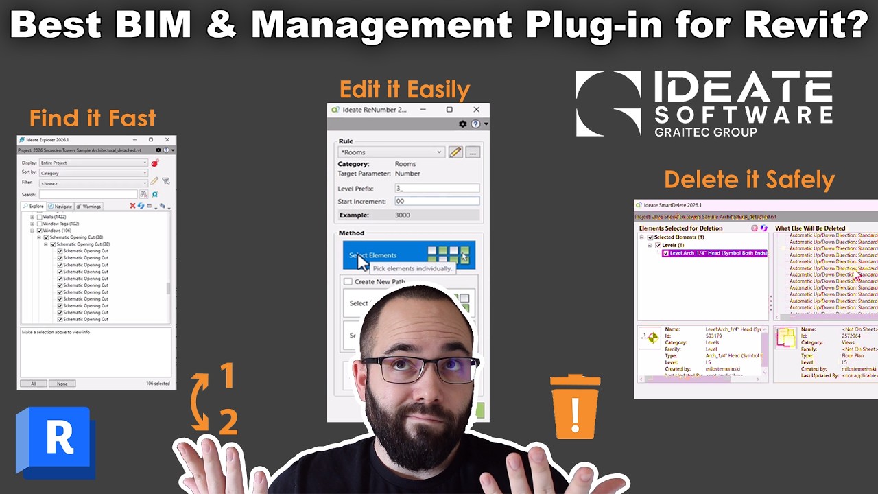 BIM Management Inside of Revit: Ideate Software Tutorial - Dezign Ark