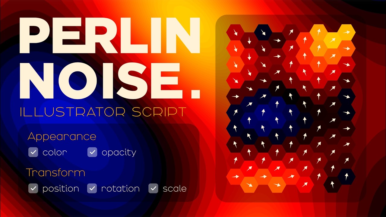 Perlin Noise Script | Adobe Illustrator - Dezign Ark