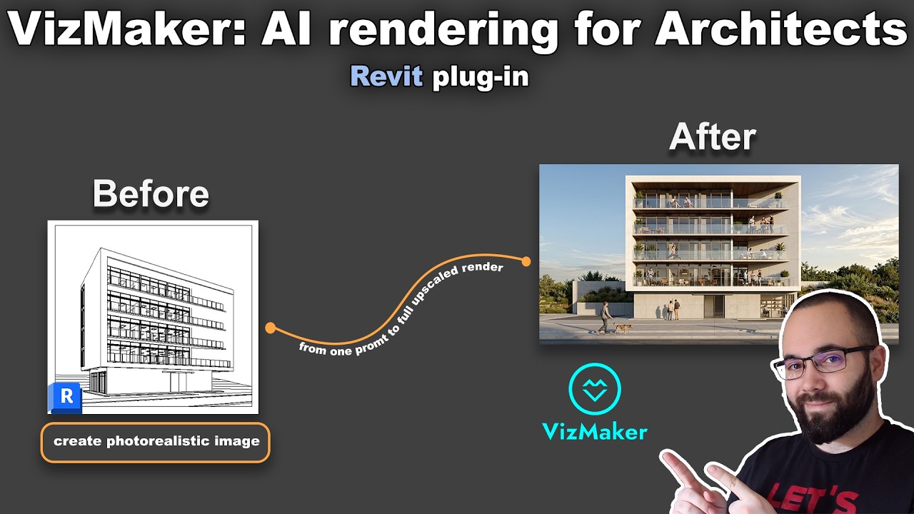 AI Rendering for Architects | Revit + VizMaker - Dezign Ark