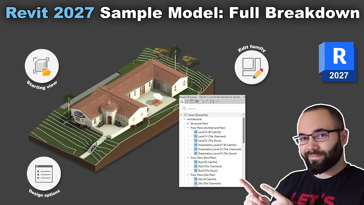 Exploring the NEW Revit 2027 Sample Project - Dezign Ark